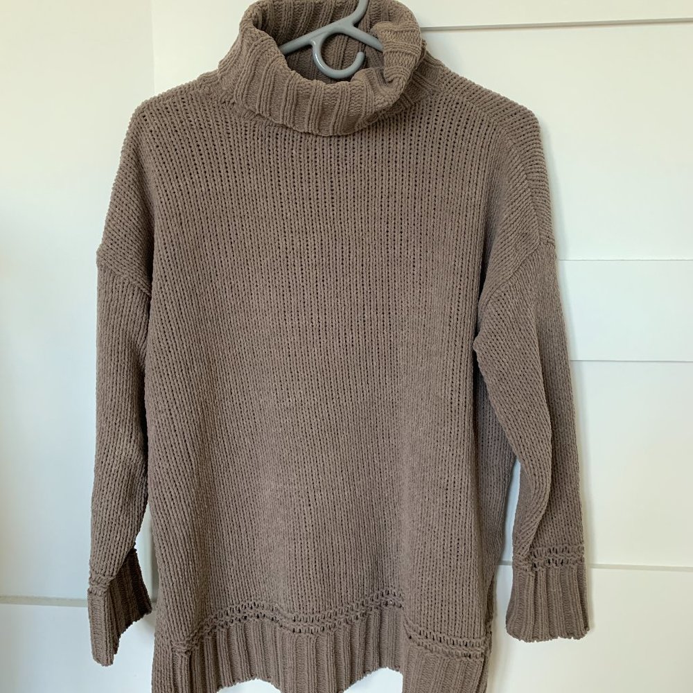 Aerie Chennile Turtleneck Sweater